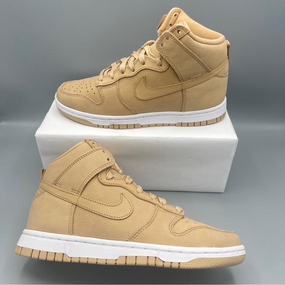 Nike Women's Dunk High PRM MF 'Vanchetta Tan'/ Size 7 & 7.5 - Picture 14 of 15